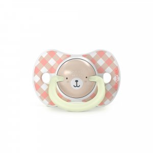 Lot de 2 sucettes symétriques sx pro wild&ampfree 0-6 mois rose Suavinex