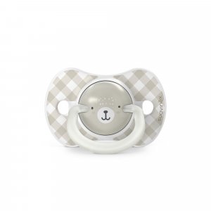 Lot de 2 sucettes symétriques sx pro wild&ampfree 6-18 mois gris Suavinex