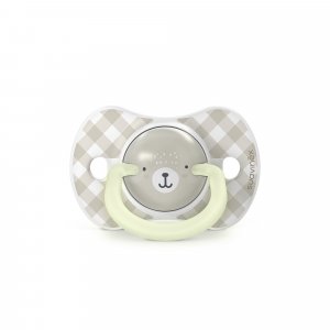 Lot de 2 sucettes symétriques sx pro wild&ampfree 6-18 mois gris Suavinex