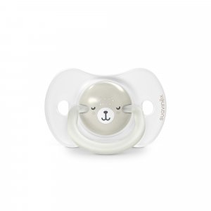 Lot de 2 sucettes symétriques sx pro wild&ampfree 6-18 mois gris Suavinex