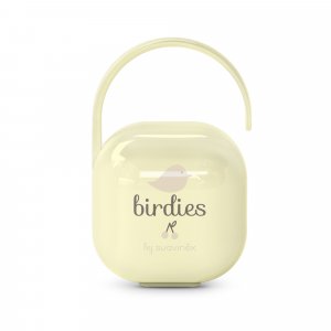 Porte sucette bébé birdies beige Suavinex