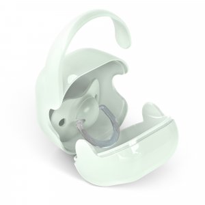 Porte sucette bébé birdies vert Suavinex