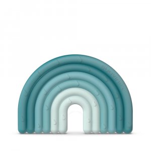 Anneau de dentition silicone arc en ciel Suavinex