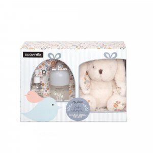 Coffret eau de cologne bébé avec peluche Suavinex