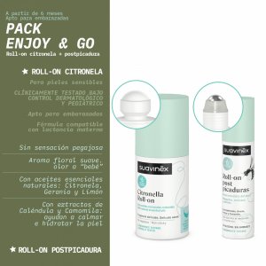 Pack anti-moustique roll-on citronnelle Suavinex