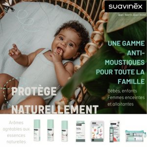 Lotion répulsive anti-moustique 100ml Suavinex