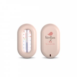 Thermomètre de bain bébé birdies rose Suavinex