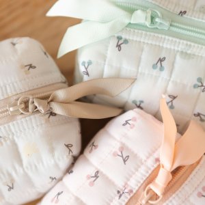 Trousse de toilette bébé 3 soins birdies beige Suavinex