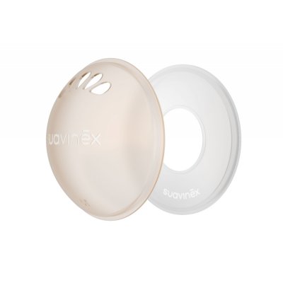 Lot de 2 coupelles recueil-lait et 2 coupelles protectrices