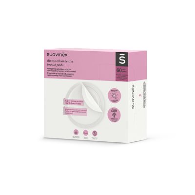 Lot de 60 coussinets d'allaitement jetables
