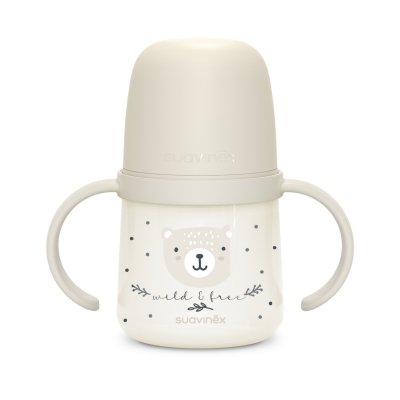 Biberon à anses bébé 150 ml wild&ampfree beige