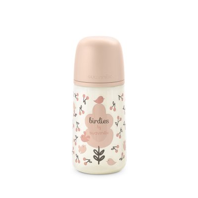 Biberon bébé 270 ml sx pro birdies rose