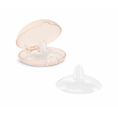 Lot de 2 bouts de sein silicone taille m