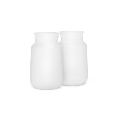 Lot de 2 poches de rechange pour biberon anti-colique 270 ml zerø.zerø