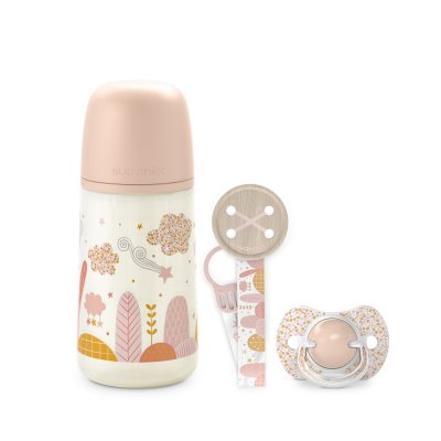 Coffret cadeau de naissance dreams rose