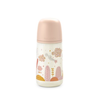 Biberon 270 ml anti-colique avec tétine sx pro débit moyen dreams rose