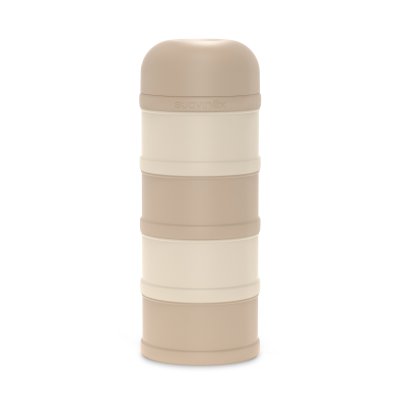 Boîte doseuse de lait 4 compartiments wonderland beige