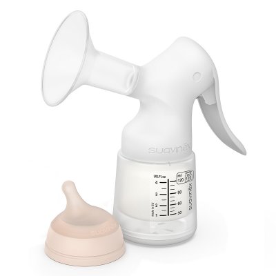 Tire-lait manuel avec biberon anti-colique zerø.zerø 120 ml