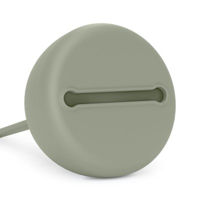 Boite à sucettes silicone colour essence vert