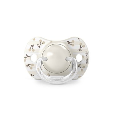 Lot de 2 sucettes symétriques sx pro birdies 0-6 mois beige