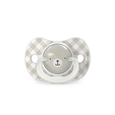 Lot de 2 sucettes symétriques sx pro wild&ampfree 0-6 mois gris