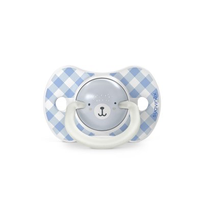 Lot de 2 sucettes symétriques sx pro wild&ampfree 6-18 mois bleu