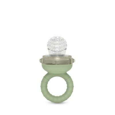 Sucette grignoteuse bébé anti-étouffement vert