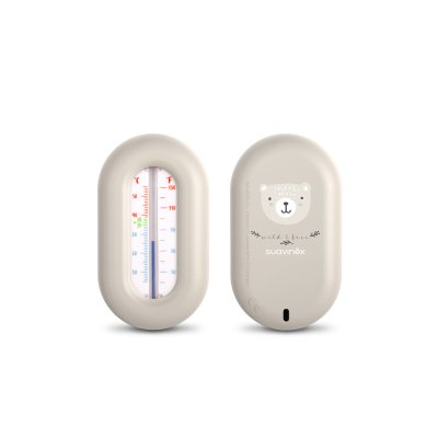 Thermomètre de bain bébé birdies beige