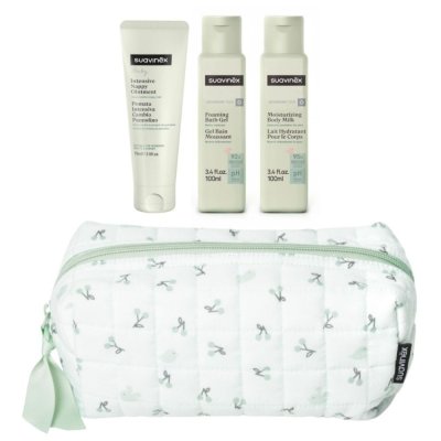 Trousse de toilette bébé 3 soins birdies vert