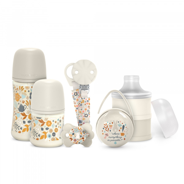 Coffret de naissance wonderland beige Suavinex