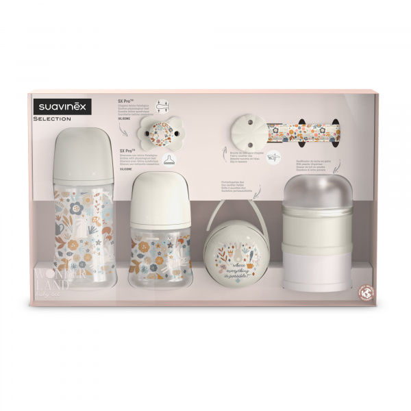 Coffret de naissance wonderland beige Suavinex