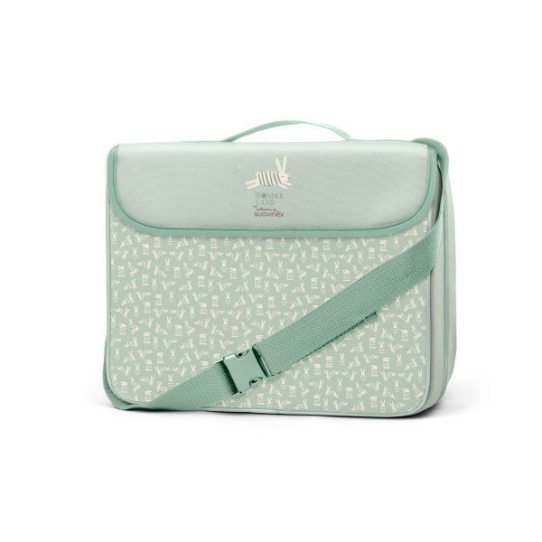 Réhausseur de chaise nomade wonderland lapin vert Suavinex