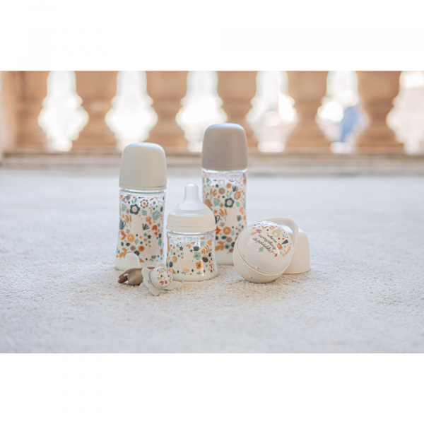 Biberon 150 ml avec tétine sx pro s wonderland rose Suavinex