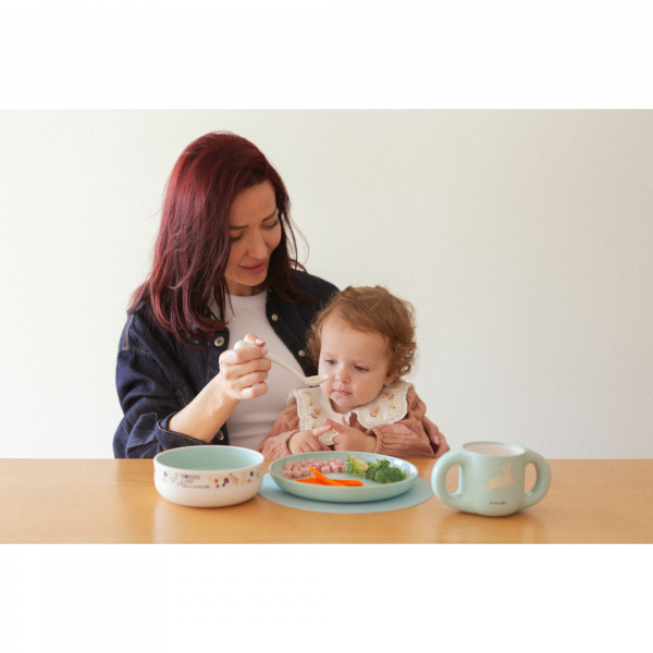 Coffret repas bébé wonderland rose Suavinex