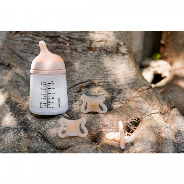 Biberon 180 ml anti-colique zerø.zerø débit lent fair Suavinex