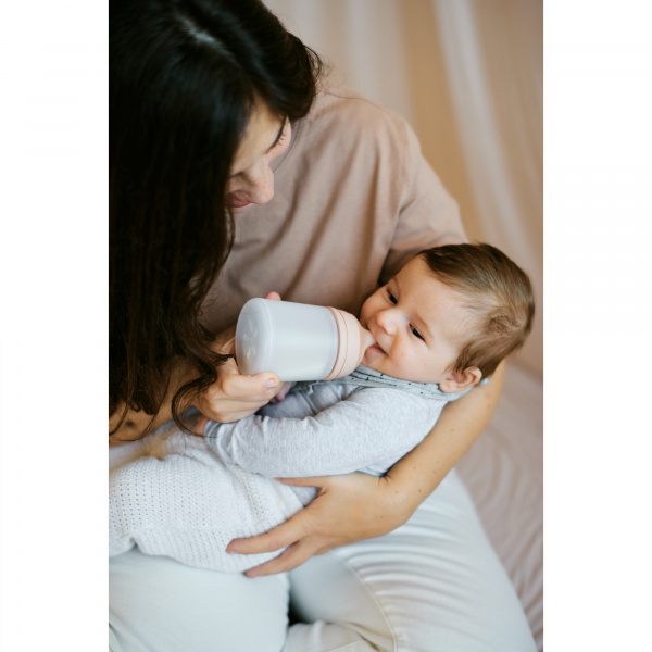 Kit naissance zerø.zerø avec biberon anti-colique 180 ml et sucette symétrique Suavinex