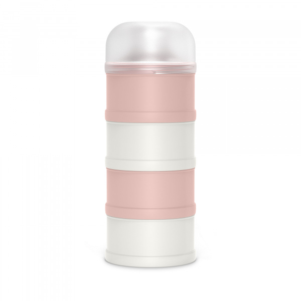 Boîte doseur de lait 4 compartiments bonhomia rose Suavinex