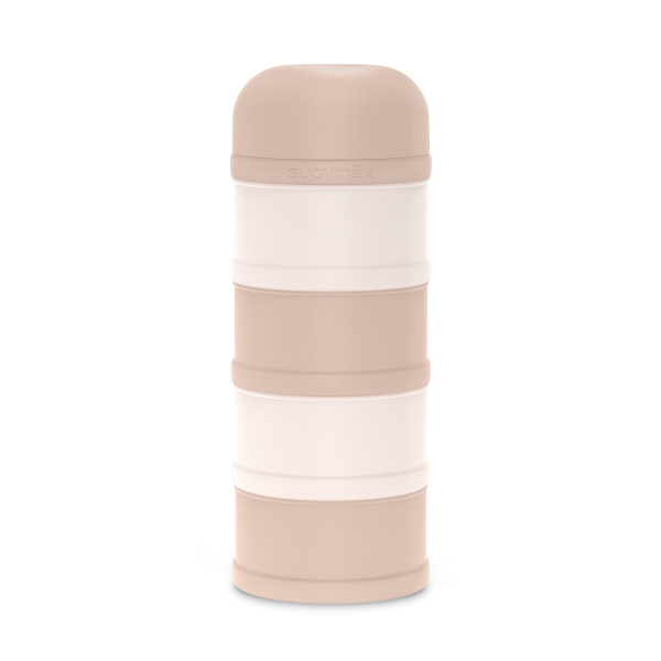 Boîte doseuse de lait 4 compartiments wonderland rose Suavinex
