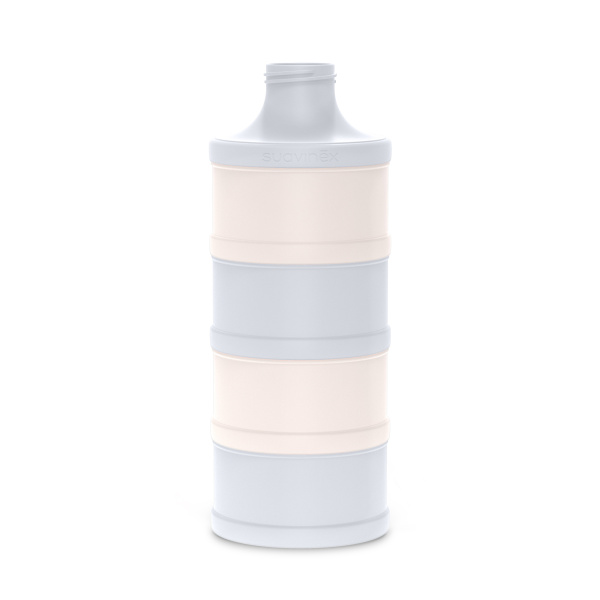 Boîte doseuse de lait 4 compartiments wonderland bleu Suavinex