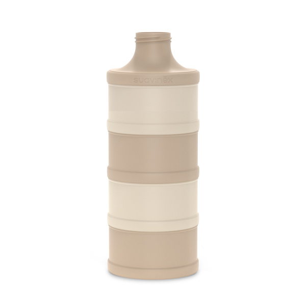 Boîte doseuse de lait 4 compartiments wonderland beige Suavinex
