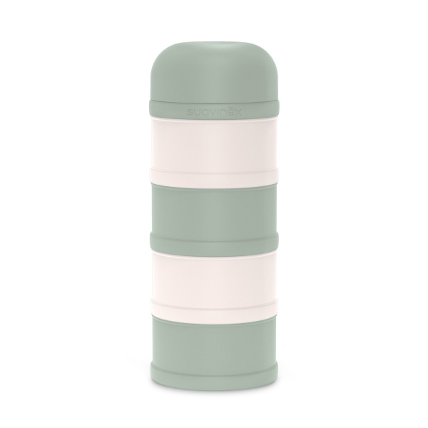 Pack naissance biberons anti colique zerø.zerø et boîte doseuse vert Suavinex