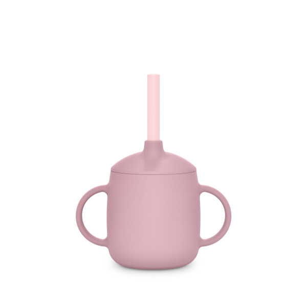 Tasse d'apprentissage bébé 3 en 1 colour essence rose Suavinex