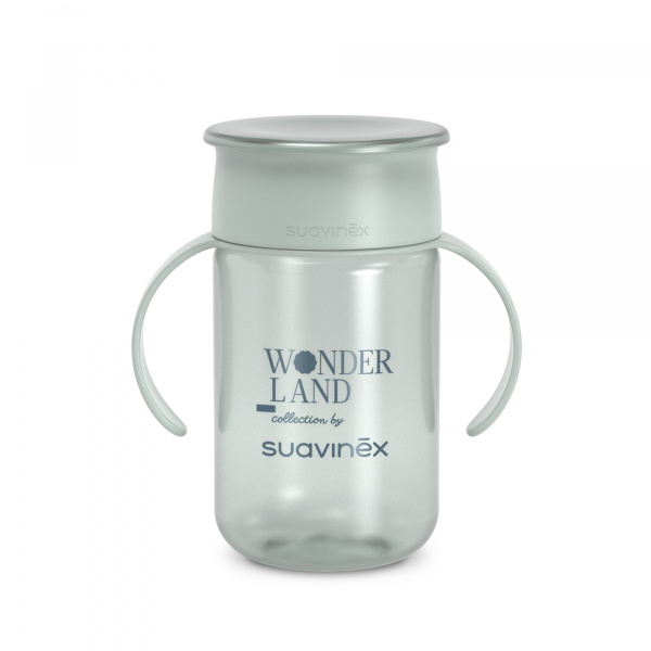 Tasse d'apprentissage 360° wonderland 340 ml bleu Suavinex