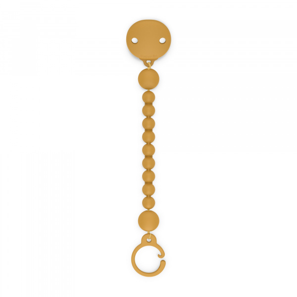 Attache sucette silicone colour essence moutarde Suavinex