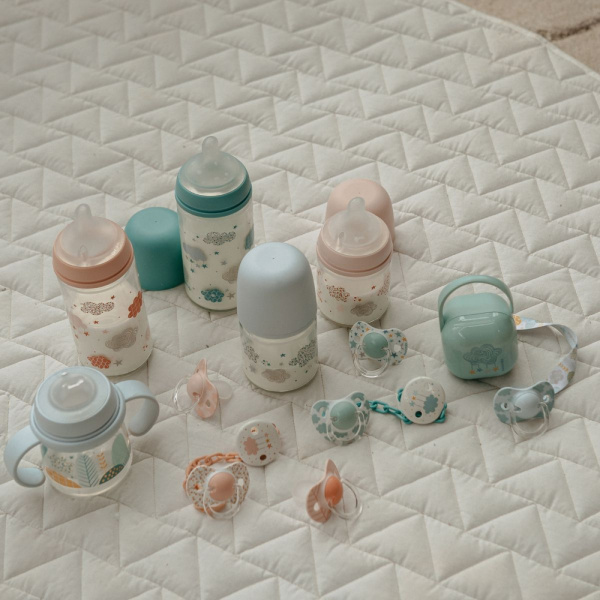 Lot de 2 sucettes symétriques sx pro dreams bleu 18 mois et + Suavinex