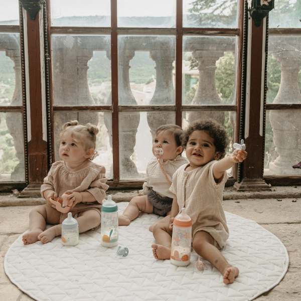 Lot de 2 sucettes symétriques sx pro dreams rose 6-18 mois Suavinex