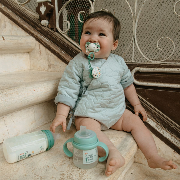 Lot de 2 sucettes symétriques sx pro dreams rose 0-6 mois Suavinex