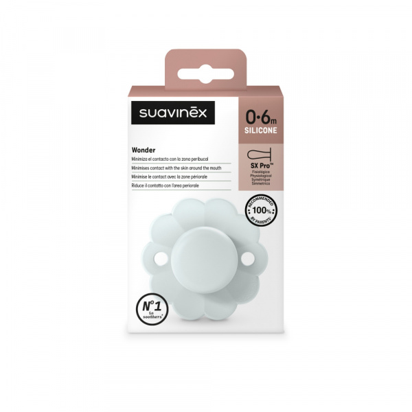 Sucette réversible sx pro wonder illusion blue 0/6 mois Suavinex