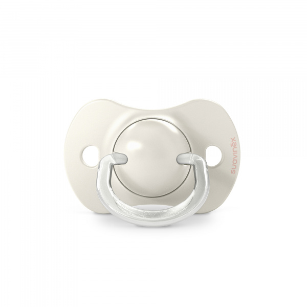 Lot de 2 sucettes symétriques sx pro birdies 6-18 mois beige Suavinex