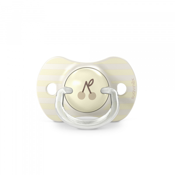 Lot de 2 sucettes symétriques sx pro birdies 18 mois et + beige Suavinex